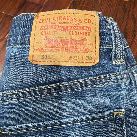 Levis Denim Jeans 29x30 - Picture 3 of 5